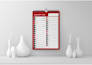 do desk yearly wall calendar or planner design
